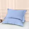 Funda de Almohada de Algodón Lavado de Fibra Química de Color Sólido Estudiante 48X74Cm Algodón Puro Producto Único Funda de Almohada de Algodón Funda de Almohada Lisa Respetuosa con la Piel
