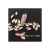 Arte de uñas de moda larga redonda tridimensional Oval taladro fondo puntiagudo K9 Taladro Aurora Taladro de pila Super Brillante Decoración de uñas Swarovski