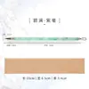 Pincel de Caligrafía para Horquilla con Pelo de Lobo y Pelo Mixto, Letra Regular Pequeña, Pincelada Fina, Cuaderno de Caligrafía para Pintura China, Bolígrafo para Copiar Escrituras, Letra Dorada Fina