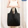 Bolsa de Compras Rectangular Ecológica de Poliéster, Plegable y Portátil, Se Puede Estampar con Logo para Publicidad, Promoción Comunitaria y como Regalo