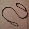 Cordão de Lanyard com Argola Fina Fivela de Segurança Pingente Corda de Reposição Anel de Ouro com Diamante Pingente de Jade Cordão de Colar Ajustável para Homens e Mulheres