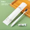 Cepillos de Dientes Desechables, Artículos de tocador para Casas de Huéspedes B&B, Artículos de tocador para Hoteles de Lujo, Set de Cepillos de Dientes de Bambú con Cerdas Suaves, Venta al por Mayor de Cepillos de Dientes para Hotel