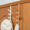 Cabide para roupas Gancho para roupas Porta sem perfuração Gancho traseiro Poderoso Cabide para roupas Capuz Banheiro Guarda-roupa Dormitório Móvel Gancho para roupas