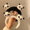 Linda Nueva Diadema de Dibujos Animados para Mujer, Diadema de Felpa para Lavarse la Cara y Aplicarse Mascarilla Facial, Accesorio para el Cabello Antideslizante
