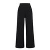 Primavera y verano 2025 nueva moda versátil cintura alta adelgazante deportivo casual pantalones chica hot sueltos pantalones de pierna ancha pantalones nube para mujer