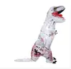 Fantasias Infláveis de T-Rex para Halloween Adulto Fantasia Inflável Crianças Dinossauro Inflável Fantasia Cosplay