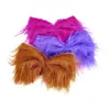 Pelúcia de Natal Grinch Laço Estilo Europeu e Americano Máscara Festa Peculiar Monstro Peludo Multicolorido Verde Grinch