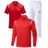 Traje deportivo de tres piezas del equipo chino, ropa nacional para hombres y mujeres, primavera y otoño, entrenamiento de carrera, ropa de entrenador de artes marciales, clase de estudiante