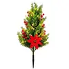 Planta en maceta de árbol de Navidad pequeño de Amazon, mini árbol de Navidad creativo de mesa para decoraciones de fiesta de Navidad, pino y abeto
