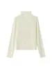 Camiseta Base Ajustada Elegante de Cuello Medio Alto Hombro Normal 2025 Otoño e Invierno Nueva Versátil Elegante Ajustada de Manga Larga para Vestir por Capas