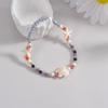 Estilo Vacacional Bohemio Tortuga Estrella de Mar Aleatorio Colorido Cristal Imitación con Cuentas Elástico Tobillera para Mujer
