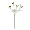 Planta Verde Simulada Flor de Bola de Espina Silvestre Individual Arreglo Floral Material Floral Decoración del Hogar Hotel Decoración Suave Venta Caliente Transfronteriza Planta Simulada