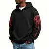 Nueva Sudadera con Capucha y Cremallera de Moda para Hombre con Estampado 3D de Alas de Ángel Transfronterizo de Amazon
