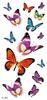 Exclusiva transfronteriza para la serie TL, pegatinas de tatuaje de flores a prueba de agua, pegatinas de tatuaje de transferencia de agua, juego de puntos