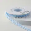 Shangjin Cinta de Encaje a Cuadros Macarrón de 1.0 cm Cinta de Encaje Ondulado Ramo de Flores Cinta Decorativa Cinta de Satén Venta al por Mayor