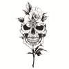 Pegatinas de tatuaje de brazo pequeño impermeables de rosas, creativas y divertidas pegatinas de tatuaje de sirena pintadas, fabricantes en stock al por mayor