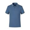 Camisa Polo de Verão Elástica de Secagem Rápida Respirável de Manga Curta com Gola Personalizada para Atividades Promocionais de Empresas Construção de Equipes Impressão de Roupas