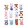 Overol de Dibujos Animados Oso Conejo DIY Pegamento de Crema Pasador Hecho a Mano Joyería Accesorios Decorativos de Resina Nan 13