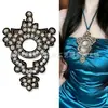 Suus Computador Máquina Bordada Laço Bordado com Miçangas Tecido Patch Novo Antigo Diamante Gola Halter Saia Patch de Bordado para Roupas