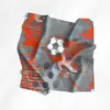 Bufandas de Seda Estampadas por Ambas Caras Personalizadas por el Fabricante en Diversas Especificaciones y Tamaños Disponibles para Personalización de Bufandas de Fútbol del Mundial