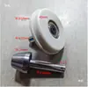 Eje superior del carrete Modelo antiguo máquina de bobinado inverso cabeza de cobre Máquina de bobinado Máquina de bobinado disco de sujeción de hierro Tope de carrete para bobina de hilo