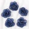 Estilo Retro Pequeña Fragancia Tela Malla Gasa Flor de Rosa DIY Tocados Hechos a Mano Pasadores Accesorios para el Cabello Accesorios Materiales Venta al por Mayor
