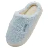 Zapatillas de Algodón Sencillas Lidani para Mujer Invierno Nuevo Estilo para Interiores del Hogar Cálidas Cómodas Zapatillas para Hombre Otoño Invierno