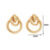 Joyería de comercio exterior de Qingdao nuevos pendientes AliExpress Xiyin joyería transfronteriza suministro al por mayor pendientes pendientes de oro