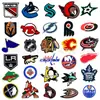 Equipe profissional de hóquei no gelo da NHL charms para sapatos com buracos esportes de hóquei acessórios DIY fivelas de sapato de borracha macia PVC venda quente transfronteiriça