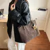 Bolsa Feminina Vintage Melard 2026 Versátil Tendência Bolsa de Ombro Bolsa Tote de Grande Capacidade Bolsa Fosca de Alta Qualidade