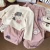 Ropa para Niñas Estilo Coreano Moda Tendencia Ajuste Delgado Camiseta Manga Corta Larga Camiseta Base para Niños Primavera y Otoño