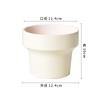 Maceta de cerámica Dehua para plantas suculentas, transpirable, creativa, para escritorio, Phalaenopsis, planta verde, decorativa, transfronteriza