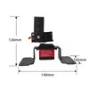 Soporte de Gimbal Servo 2D Eléctrico de Dos Grados de Libertad con Rodamiento Servo 20kg 2025Ti Copa Competición Electrónica