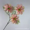 Girassóis Esqueletos Impressos em 3D, Flores Artificiais Frescas Estilo Floresta, Decoração de Salão de Casamento, Arranjos de Chão, Materiais de Flores para Arco