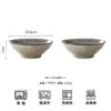 Set de Tazón y Plato de Alta Gama Estilo Japonés Vajilla de Cerámica Tazones para el Hogar Tazones de Alto Valor para Fideos Instantáneos Platos Palillos Ama de Casa Moderna