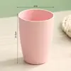 Copo Barriga de Palha de Trigo Copo de Lavar para Casal Doméstico Grande Capacidade Copo de Leite para Café da Manhã Copo com Aroma de Trigo Doméstico Copo Prático