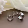 Anillo para mujer, personalizado, estilo hip-hop, japonés y coreano, abierto, ajustable, para la articulación del dedo índice, anillo de nicho de viento frío.