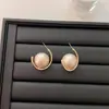 Pendientes de perla grandes para mujer, diseño de nicho, nuevos pendientes 2023
