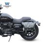 Carro muscle Wolf adequado para Zhuang Wei V400 bolsa lateral bolsa lateral pode ser instalado capacete meio capacete capacete completo com trava quadro de liberação rápida modificação