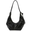 Bolso Bandolera de Gran Capacidad 2026 Tacto de Cuero Suave Versátil Simple Nuevo Estilo Bolso Dumpling Moda para Mujer Súper Popular para el Trabajo