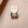 Novo Elástico de Cabelo Infantil Xadrez Estrela Vermelha, Faixa de Cabelo Estilosa para Menina, Cordão de Cabelo para Bebê, Elástico de Cabelo Não Danifica, Acessório de Cabelo