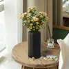 Vaso Decorativo de Plástico Cerámico Imitación Estilo Escandinavo al por Mayor Florero Creativo Botella Decorativa Decoración del Hogar Florero Hidropónico Ins