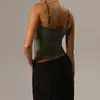 060120 Amazon Transfronterizo 2025 Otoño Nuevo Producto Sexy Ajustado Jacquard Cuello en V Estilo Europeo y Americano Top Camisola