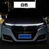 Resaltado transfronterizo día de inicio de escaneo luces diurnas coche LED dinámico súper brillante luces de capó barra de luces LED delantera para capó de coche