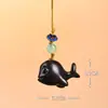 Pingentes de madeira, ornamentos culturais, chaveiros de celular "fique rico logo", chaveiros, pequenos pingentes, artesanato em madeira, pequenos acessórios e itens decorativos