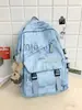 Mochila Nueva Ligera de Moda para Estudiantes Bolsa Escolar de Gran Capacidad Bolsa Escolar para Estudiantes Mochila Sencilla de Uso Diario de Moda