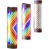 Luz Led Giratoria para Peluquería con Motor, Carcasa de Metal, Caja de Luz Giratoria para Barbería y Salón, Ultra Brillante, Montaje en Pared, Exterior