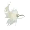 Diadema de Plumas de los Años 20 Tocado Aleación Flor Pedrería Borla Diadema Accesorios para Fiesta de Máscaras Europeo y Americano