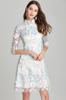 Marca Cheongsam Vestido Talla Grande Mujer 2023 Primavera y Verano Nuevo Europeo y Americano Edad Joven Lentejuelas Adelgazante Midi Línea A