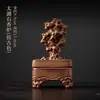 Novo Estilo Chinês Dinastia Song Estética Sala de Chá Prateleira de Exibição, Bule, Lata de Chá, Incensário, Cerimônia do Chá Decorações Artesanais Estilo Retrô